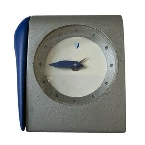 Vintage Post Modern Water Drop Motion Table Alarm Clock 3” PARTS REPAIR ONLY